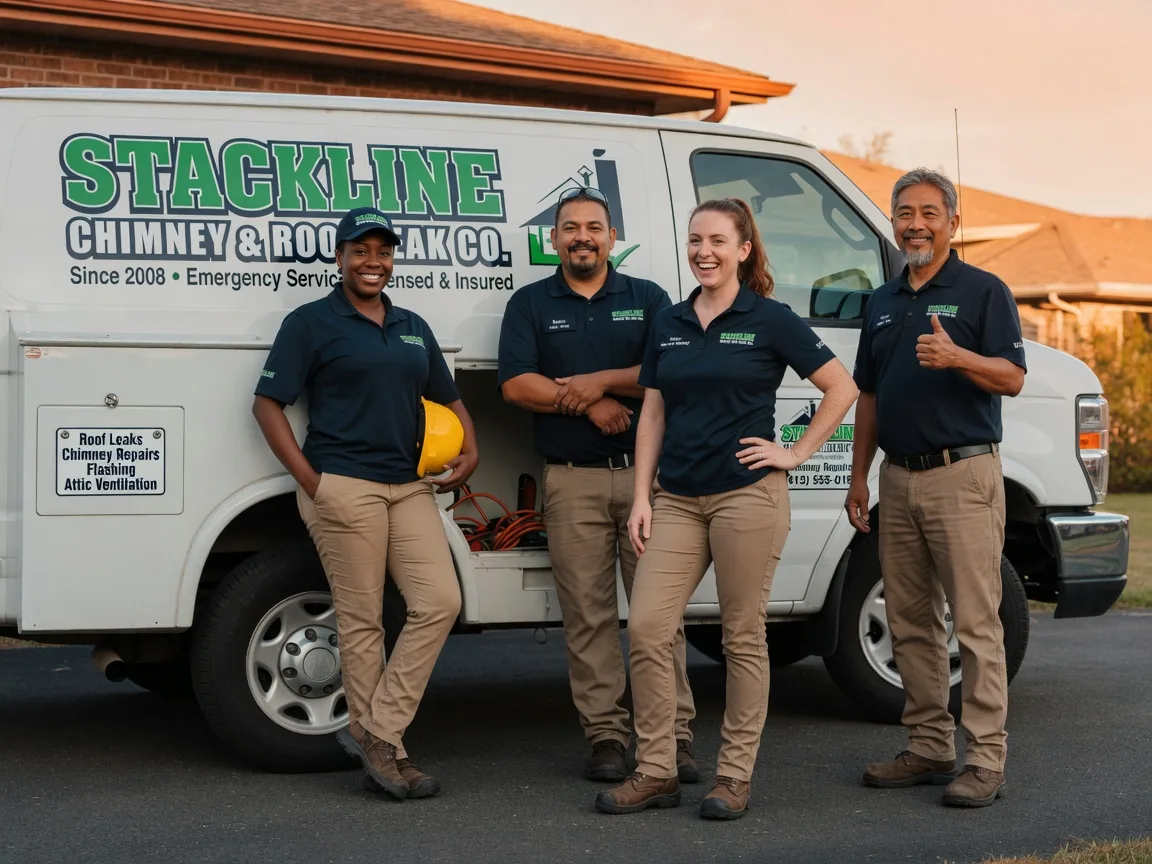 Chimney flashing repair company in Danforth, ME